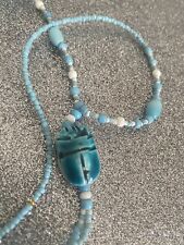 ? COLLANA VINTAGE SCARABEO BIJOUX Pendente