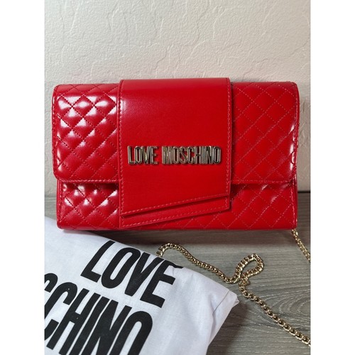 Love moschino red quilted - red,
