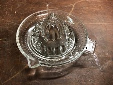 Spremiagrumi in vetro vintage anni 60/70 Nuovo Mai Usato Da Negozio