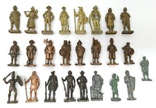 Soldatini Kinder varie serie circa 40mm in metallo metalfiguren 25 pezzi figures