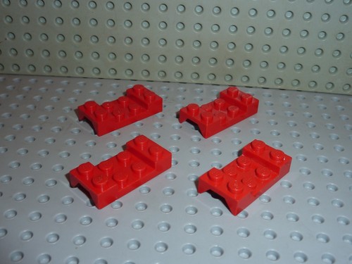 Lego red car mudguard ref - lego,