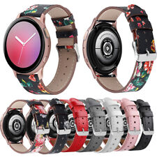 Per Samsung Galaxy Watch 42 mm attivo 1 2 ingranaggi S2 cinturino in pelle cinturino orologio 20 mm