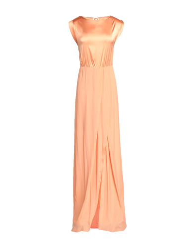 Maxi abito lungo arancione - lungo,