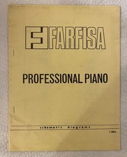 Pianoforte professionale FARFISA - Schemi ORIGINALI