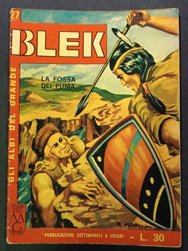 Fumetto grande blek to - blek, f.to