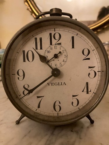 Grande sveglia rotonda - sveglia, vintage