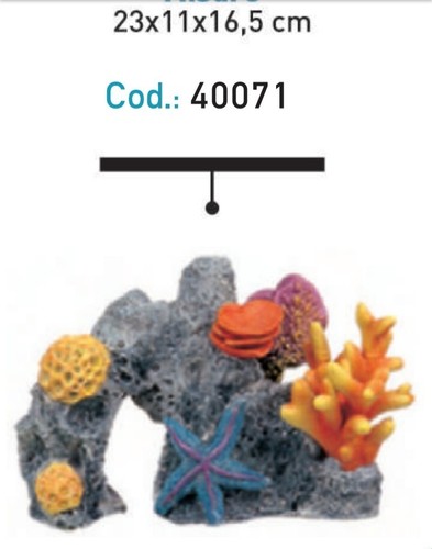 Addobbo resina acquario - addobbo,