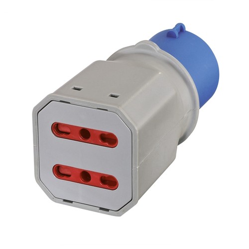 Adattatore doppio riduzione - doppio,