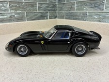 Kyosho 1962 Ferrari 250 GTO raro modellino pressofuso nero scala 1:18 in scatola originale