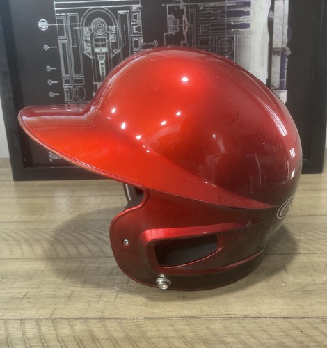 Elmetto battuta baseball - elmetto, rosso