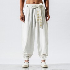 Maschile Pantaloni Cinese Kung