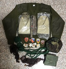 LOTTO ESERCITO ITALIANO BERSAGLIERI MAGLIONE-CAMICIE-CRAVATTE-PATCH E ALTRO VEDI