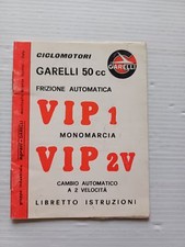 Garelli VIP 1-2V 50 1979 manuale uso manutenzione libretto istruzioni originale