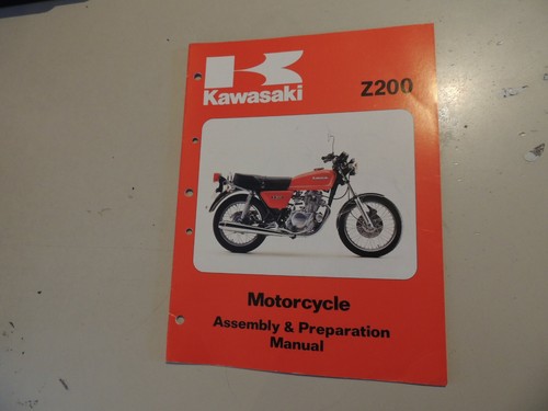 Kawasaki z200 assembly - assembly, &