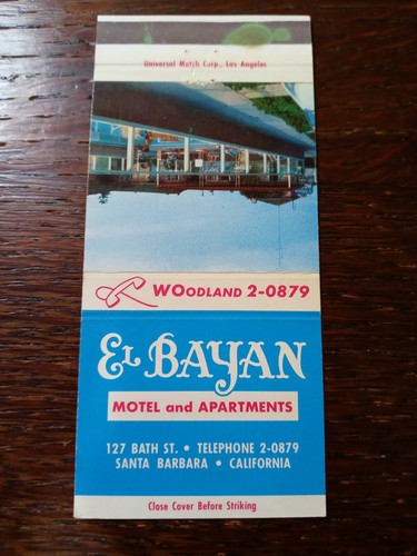 Vintage matchcover bayan - matchcover:,