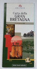 Great Britain road map - Gran Bretagna cartina stradale - Italian