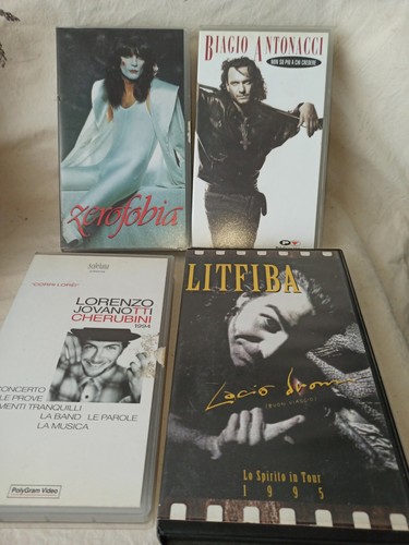 Lotto vhs musicali - 4,
