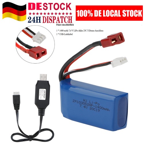 Batteria lipo 1400 - lipo, 7,4