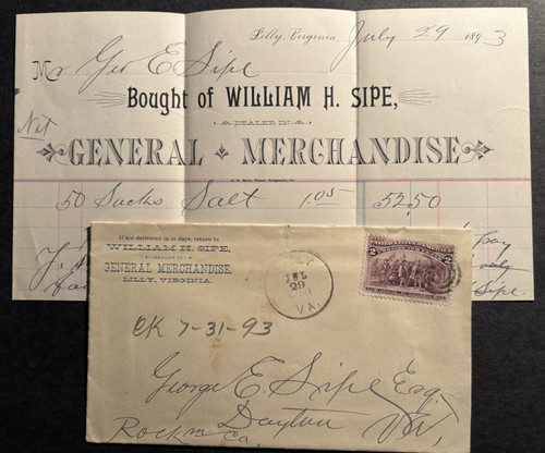1893 lilly virginia colombiana - 1893,