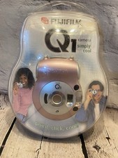 Fujifilm Q1 Nexia 22 mm fotocamera pellicola scatto punti NUOVA rosa