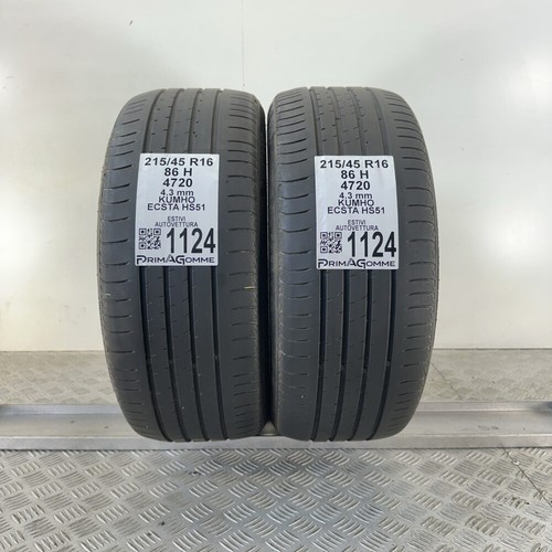 Gomme usate 215 r16 86h - gomme,