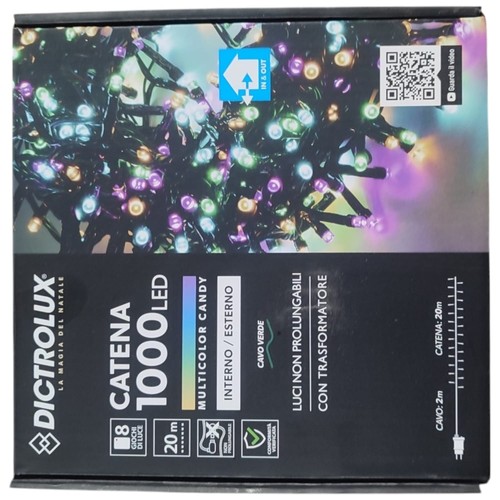 Luci natalizie 1000 led - 1000,