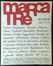 MARCATRE' 30/33 AA.VV. LERICI 1967  BROSSURA