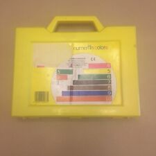 Regoli numeri in colore colorati  - Usati