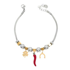 Bracciale simboli portafortuna