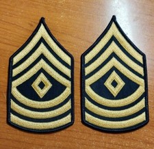 US ARMY  First Sergeant patch, For Blue Dress Uniform
