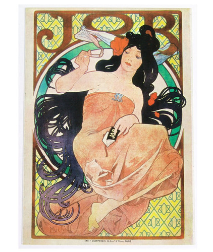 Vintage 1970s alphonse mucha - alphonse,