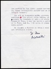 Autografo dell'Alpino Paolo