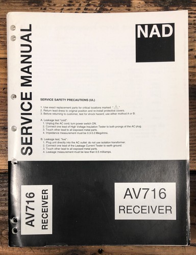 Nad av716 amplificatore - nad,