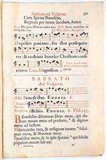 Stampa antica ANTIFONARIO