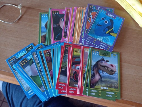 Lotto disney pixar card - disney, auchan