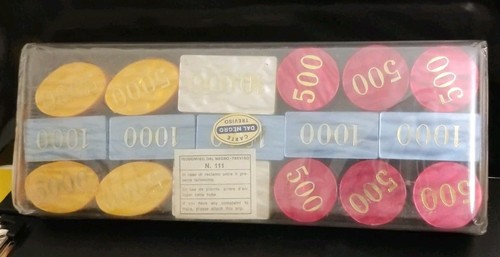 Dal negro set gioco fiches - dal,