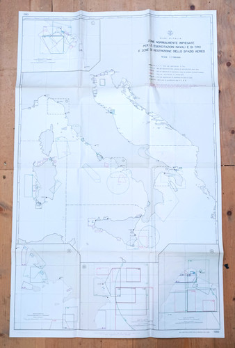 Mappa esercitazioni navali - mappa,