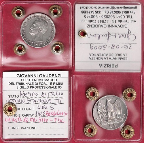 Lire 1926 aquilino - 5,
