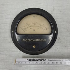Voltmetro tubolare Neuberger -