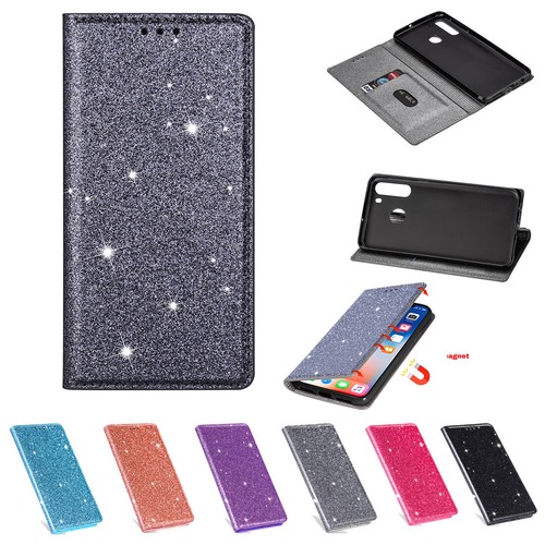 Custodia magnetica glitter per