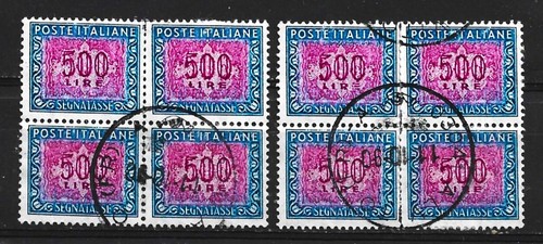 Segnatasse lire 500 - lire, due