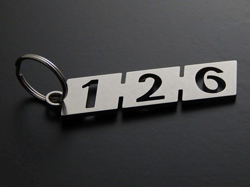 Portachiavi 126 per fiat - "126",