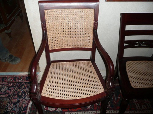 Sedia con braccioli - sedia,