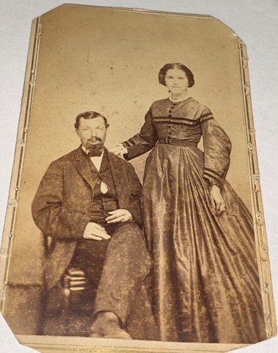 Antica foto cdv connecticut - antica,