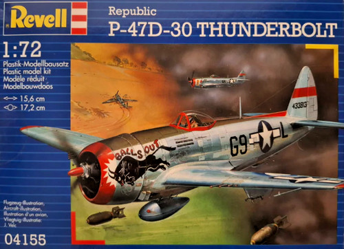 Revell republic 47d 30 - revell, p-47d-30