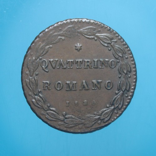 Pio viii quattrino 1829 i - viii,