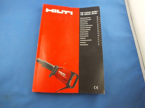 Istruzioni per hilti - istruzioni,