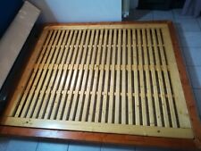 Letto futon in legno lamellare + Rete Fagus 160x190 mod. Oslo + Testata Frau