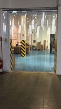 Porta industriale strisce in - industriale, a
