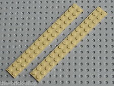 LEGO Star Wars Tan plates 2 x 16 ref 4282 / set 7171 7186 8416 7131 7191 7194...